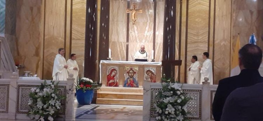 Celebraci&oacute;n de la Eucarist&iacute;a en la Iglesia Argentina.