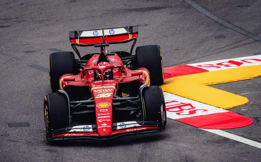 Charles Leclerc consigui&oacute; el mejor tiempo en las pr&aacute;cticas combinadas en M&oacute;naco.