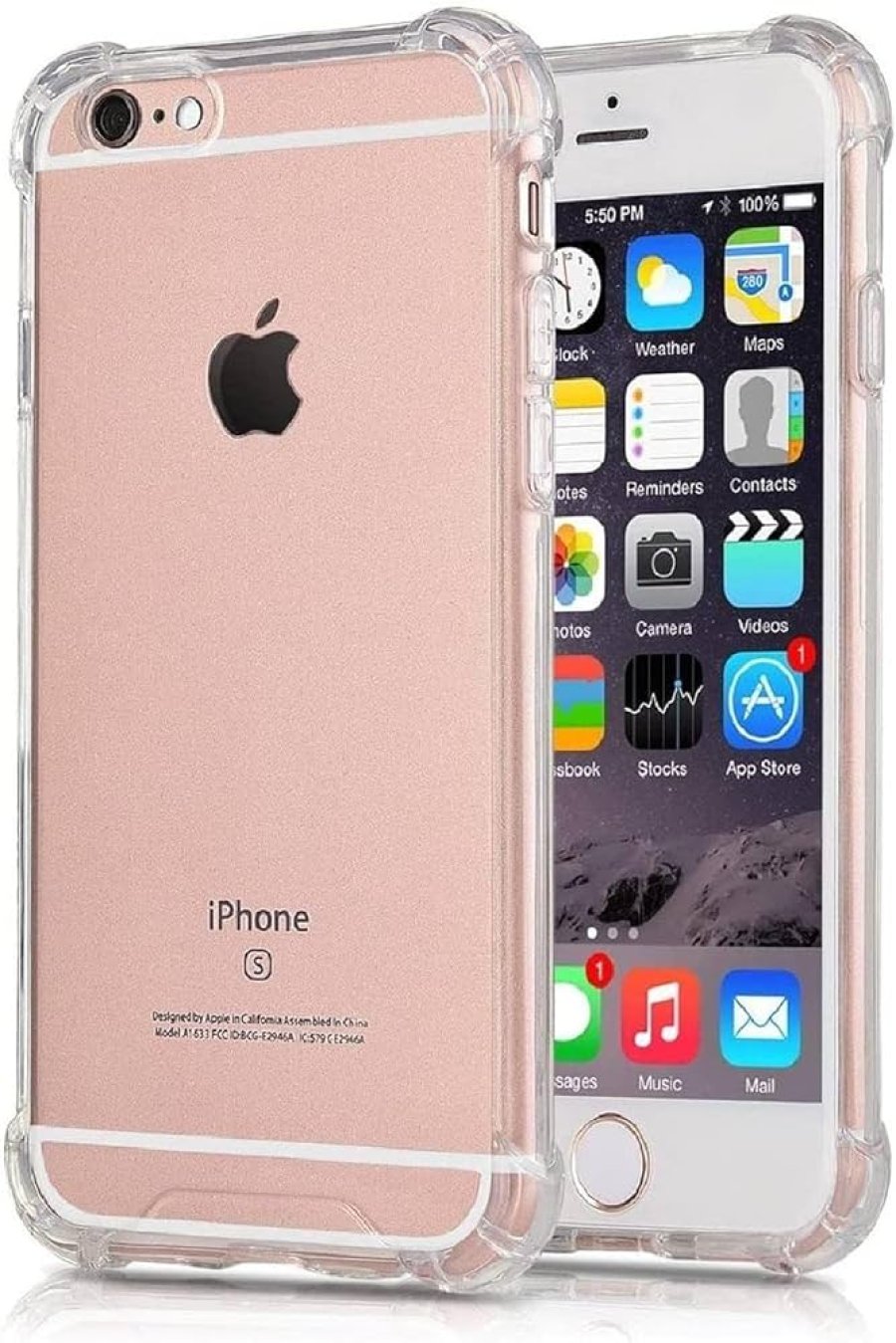 El tel&eacute;fono celular marca Apple iPhone 6s es similar al que se observa.