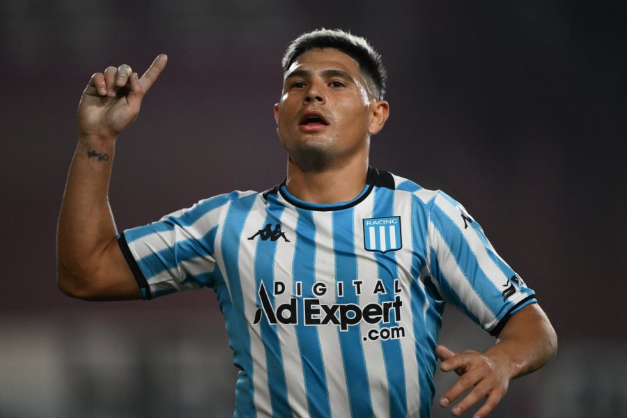 SALAS./ Autor de uno de los goles de Racing.