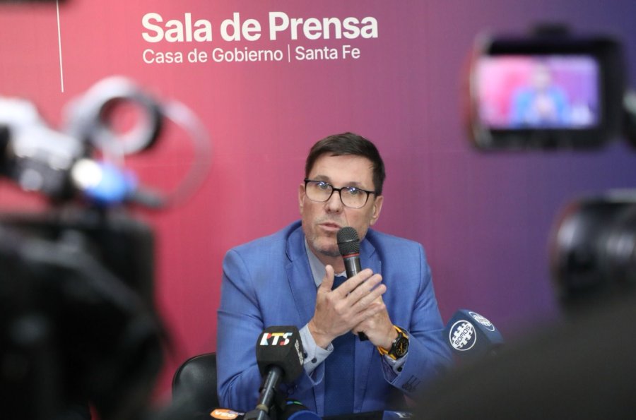 JOSE GOITY. El ministro de Educaci&oacute;n de Santa Fe particip&oacute; de la reuni&oacute; del Consejo Federal.