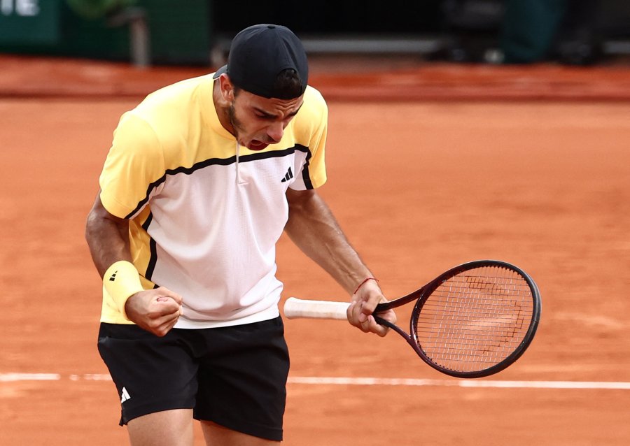 DIO TODO./ Fran Cer&uacute;ndolo lo tuvo contra las cuerdas, pero al final gan&oacute; el serbio.