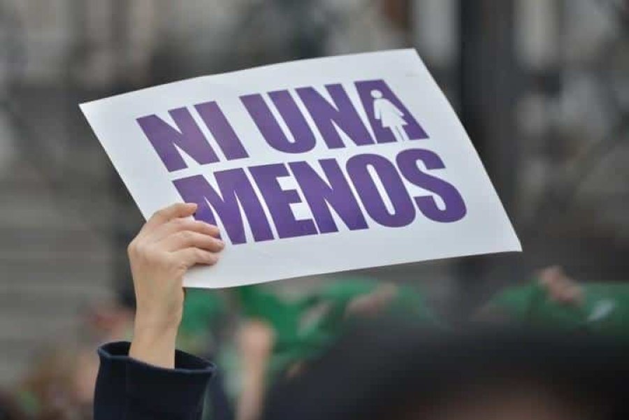 MOVILIZACION. Este lunes tuvo lugar una nueva marcha de Ni Una Menos en distintas localidades del pa&iacute;s.