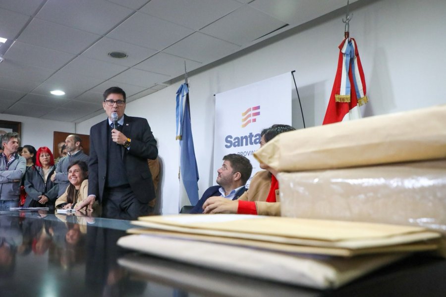 FIRME. El ministro de Educaci&oacute;n de Santa fe fue muy claro con la decisi&oacute;n que tom&oacute; el gobierno provincial sobre los docentes que se adhirieron al paro del 8 de mayo.