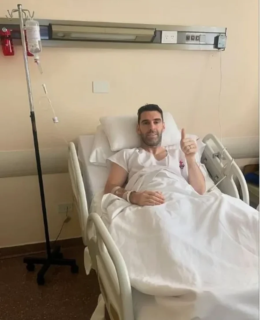 RECUPERANDOSE./ El argentino internado en M&eacute;xico.