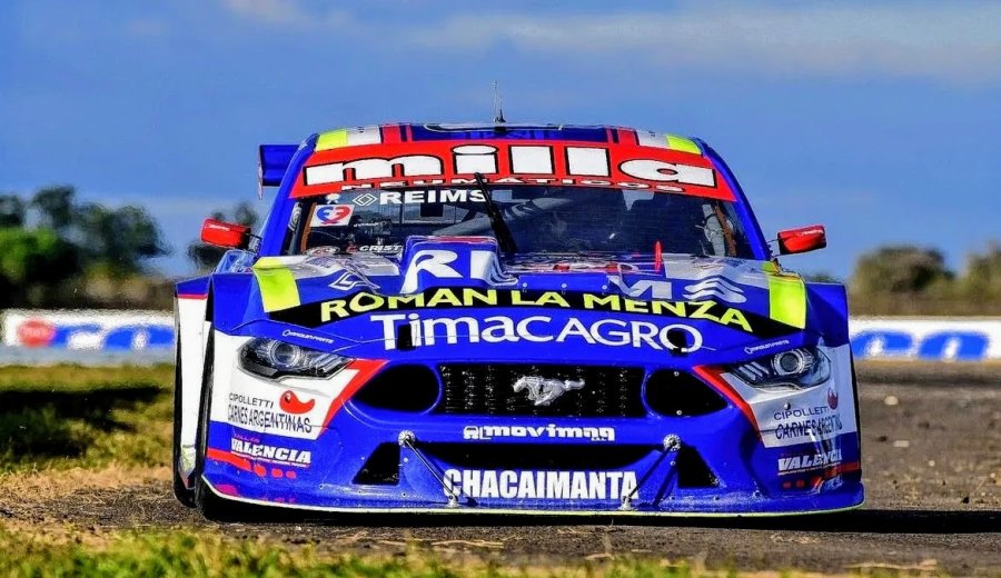 GERM&Aacute;N TODINO. Gan&oacute; en la &uacute;ltima con Mustang en Concepci&oacute;n del Uruguay.