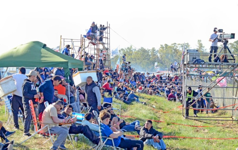 El p&uacute;blico respondi&oacute; masivamente en el regreso del TC al aut&oacute;dromo de Rafaela.