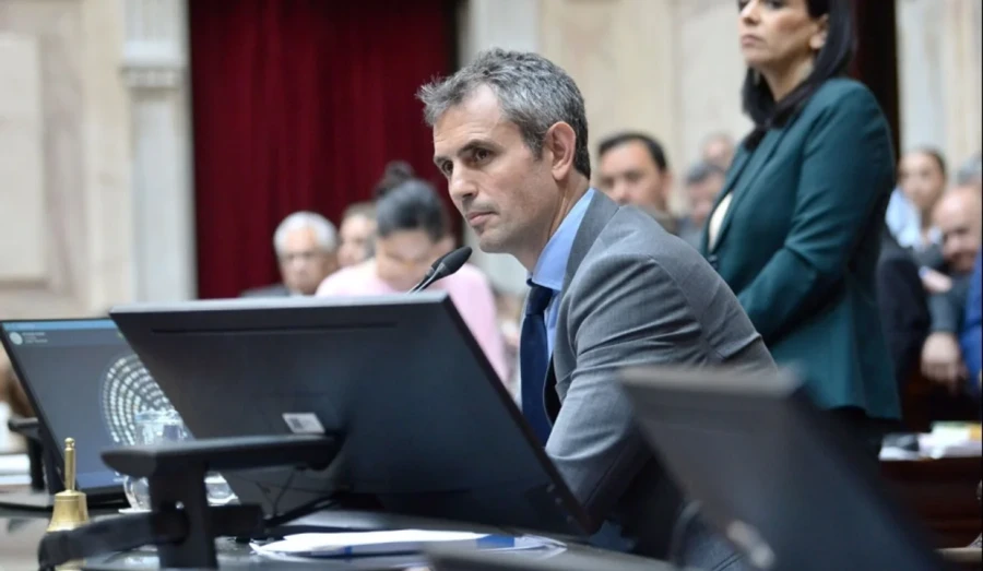El presidente de la C&aacute;mara de Diputados, Mart&iacute;n Menem.