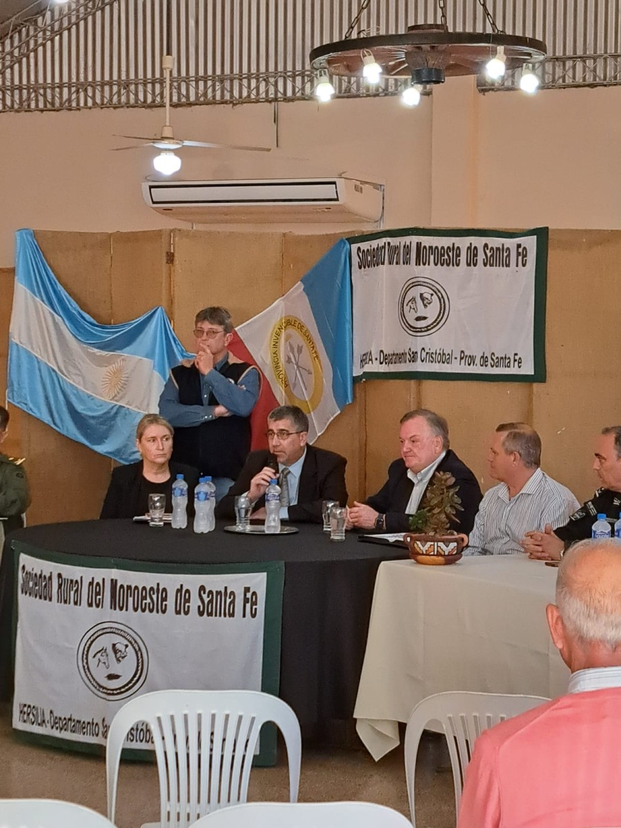 En la reuni&oacute;n multisectorial se trat&oacute; la problem&aacute;tica rural en el departamento San Crist&oacute;bal.