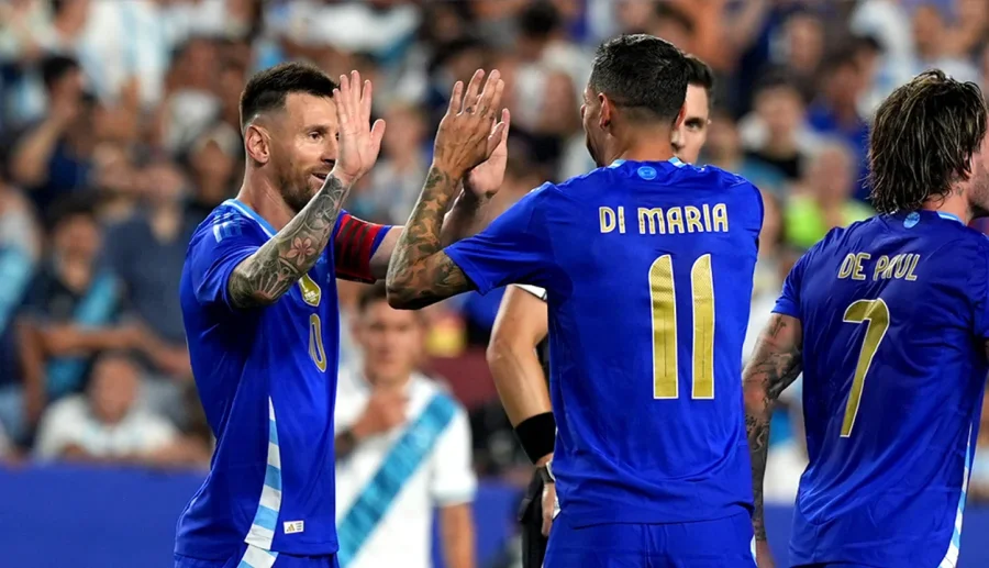 DE LA MANO DE MESSI Y DI MAR&Iacute;A SE PONE EN MARCHA UNA NUEVA ILUSI&Oacute;N ARGENTINA