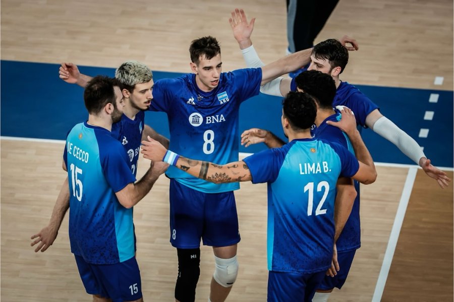 OTRO OBJETIVO LOGRADO./ El seleccionado de voley qued&oacute; entre los ocho mejores.