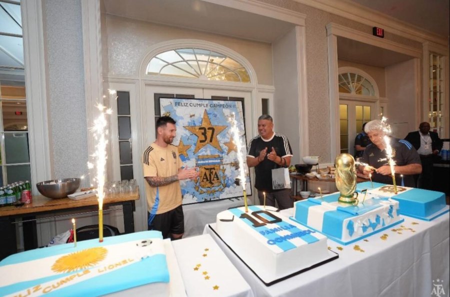 LIONEL MESSI Y UN NUEVO CUMPLEA&Ntilde;OS CON LA SELECCI&Oacute;N NACIONAL