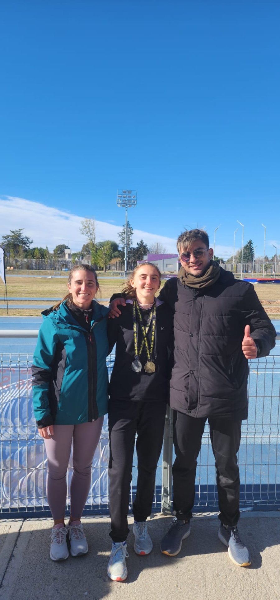 PROTAGONISMO./ Roc&iacute;o Donnet, Sof&iacute;a Fregona y Ariel Magallanes.
