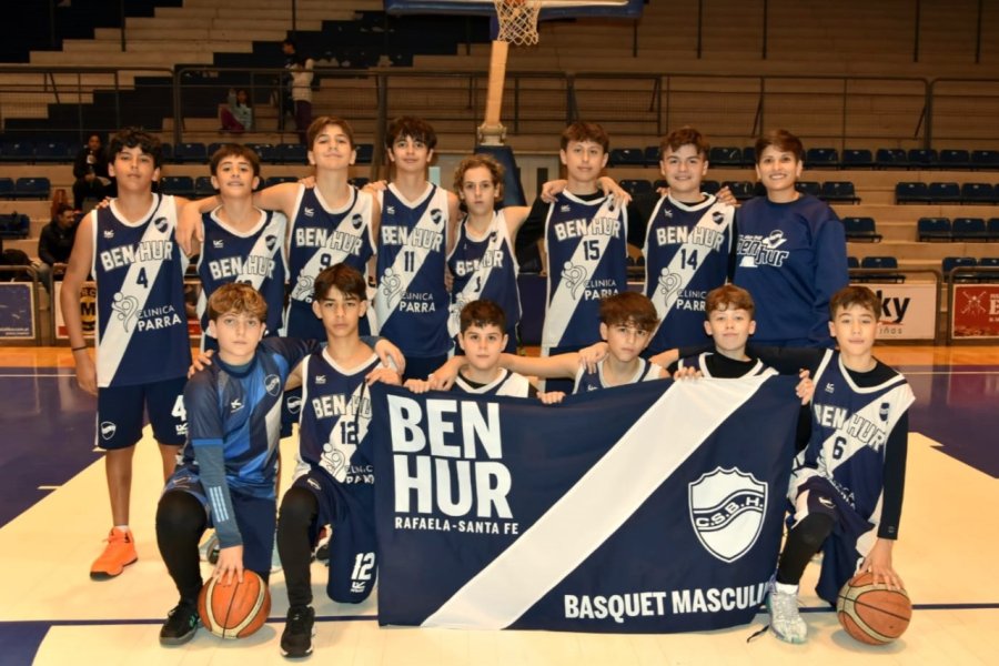 U13 BEN HUR./ Uno de los clasificados.