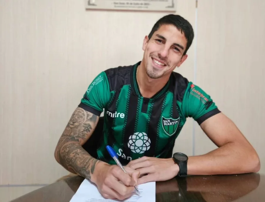 NAZARENO F&Uacute;NEZ ES NUEVO JUGADOR DE SAN MART&Iacute;N DE SAN JUAN