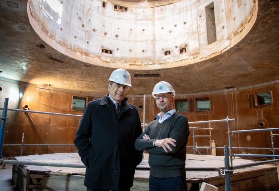 El reactor CAREM es un prototipo de reactor nuclear modular peque&ntilde;o.