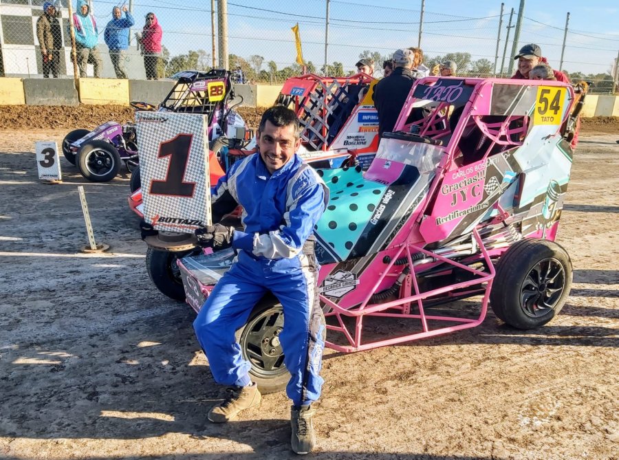 Carlos Boscatti logr&oacute; una notable victoria en el Midgets Show and Power.