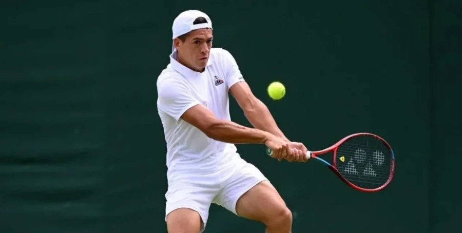 DEBUT Y DESPEDIDA./ Sebasti&aacute;n B&aacute;ez perdi&oacute; ante Nakashima.