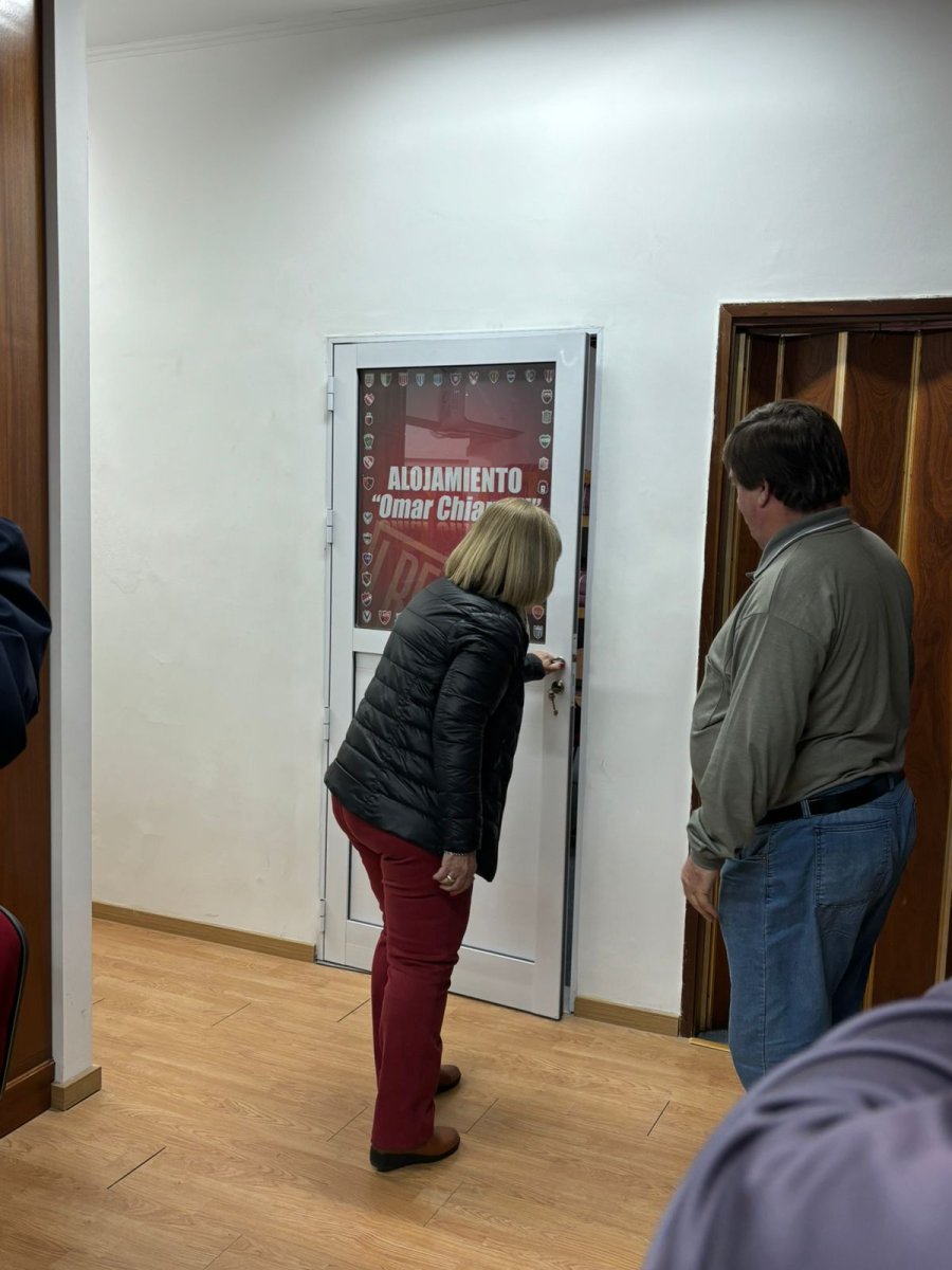 IMPORTANTE OBRA./ Reconoce a un gran dirigente de nuestro f&uacute;tbol.