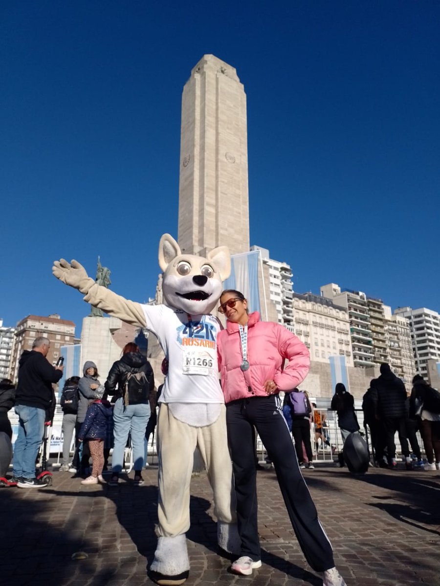 FLORENCIA BERMUDEZ./ Fue segunda en los 10k.