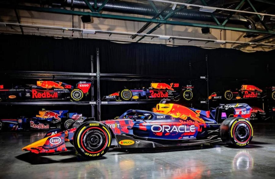 El dise&ntilde;o que lucir&aacute;n los autos de Verstappen y P&eacute;rez en el circuito de Silverstone.