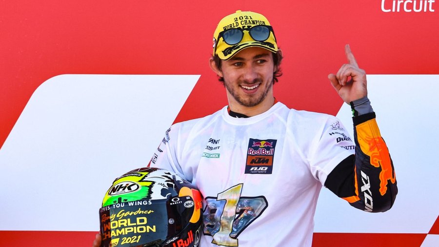 Remy Gardner fue piloto de la marca austr&iacute;aca KTM en la categor&iacute;a MotoGP.