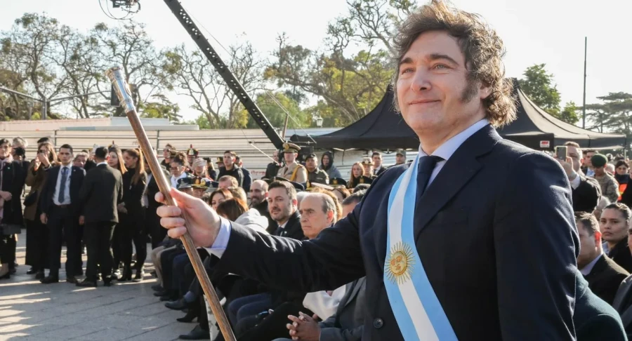 Javier Milei, presidente de la Naci&oacute;n.