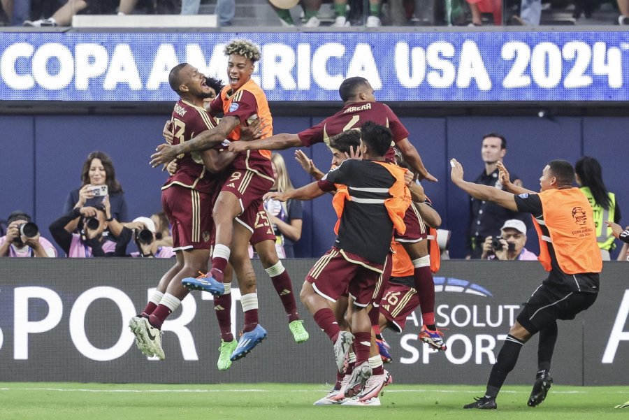 EN TEXAS.&nbsp; Venezuela se mide con Canad&aacute; por cuartos de final de la Copa Am&eacute;rica.