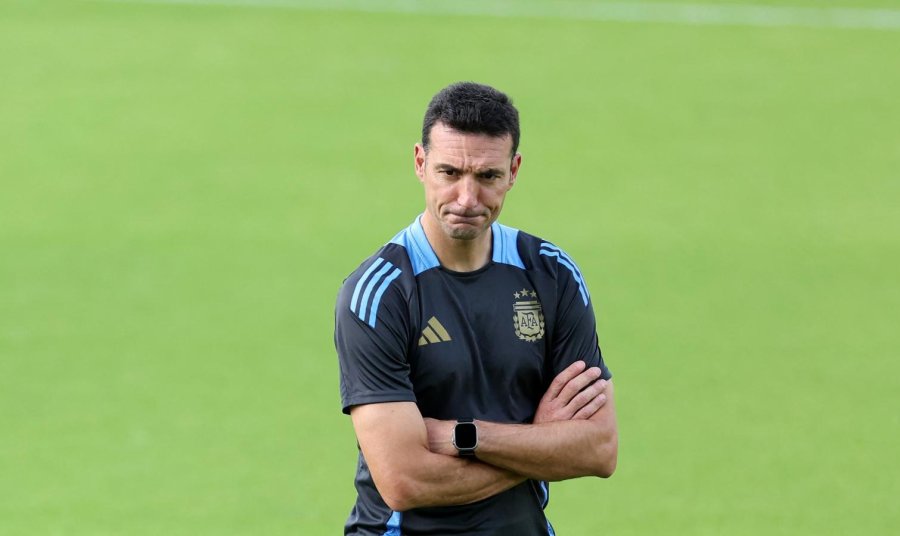 Scaloni planea hacer retoques en la formaci&oacute;n argentina para el juego de Semis.