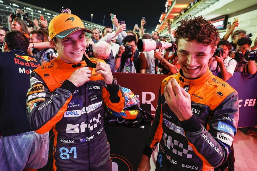 Oscar Piastri y Lando Norris seguir&aacute;n compartiendo el equipo McLaren en la temporada 2025.