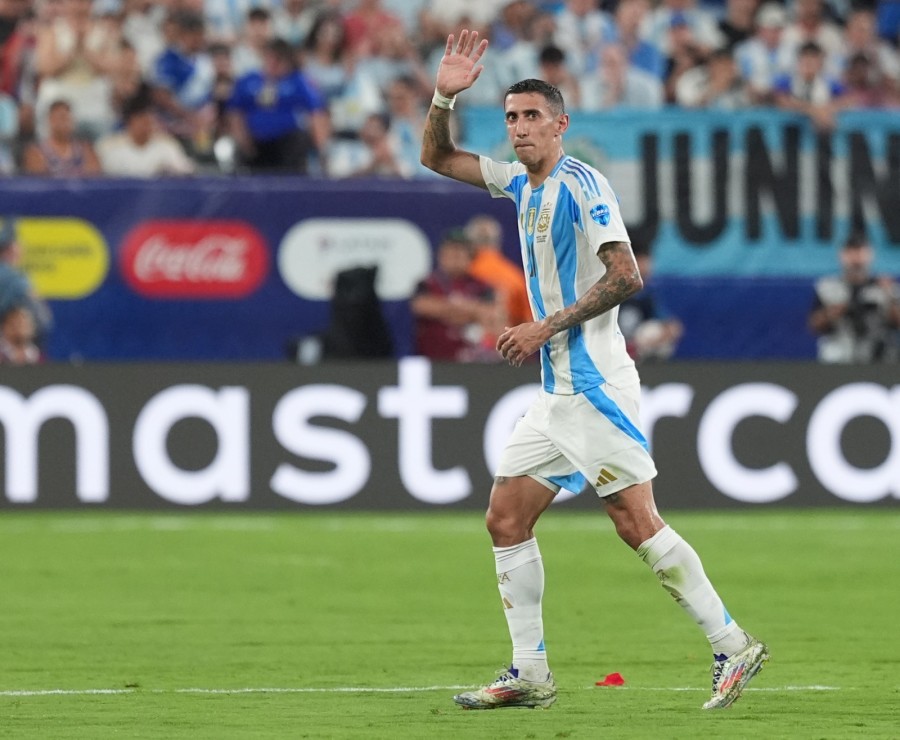 ANGELITO DI MAR&Iacute;A. Soport&oacute; golpes, frustraciones y ataques despiadados; desde hace tres a&ntilde;os suma alegr&iacute;as con la camiseta de la Selecci&oacute;n, de la cual se despedir&aacute; este domingo