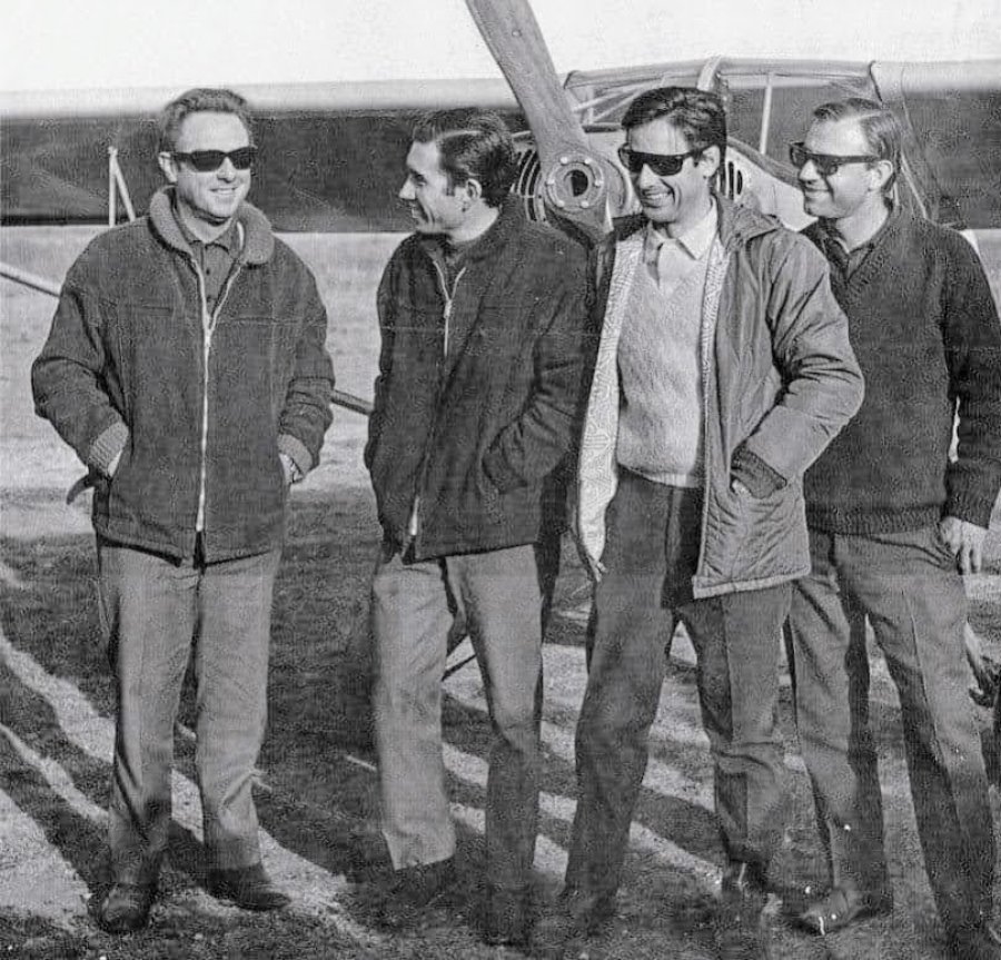 EQUIPO IKA DE TC. Eduardo Copello, Jorge Ternengo, Oreste Berta y Héctor Gradassi.