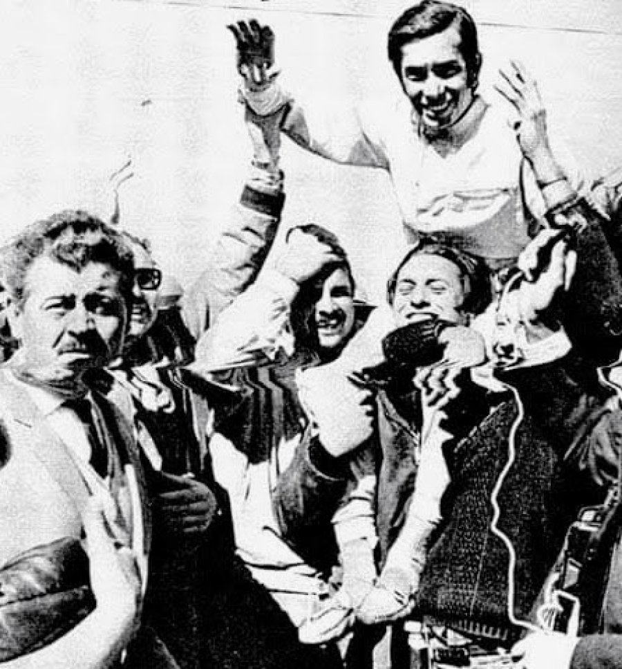 SU MAYOR LOGRO. Venci&oacute; en las "500 Millas Argentinas".