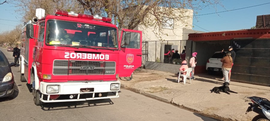 La vivienda afectada est&aacute; ubicada en barrio Barranquitas.