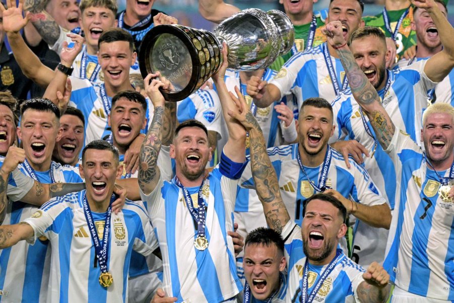 ARGENTINA LE GAN&Oacute; A COLOMBIA Y FESTEJ&Oacute; EL T&Iacute;TULO EN LA COPA AM&Eacute;RICA 2024