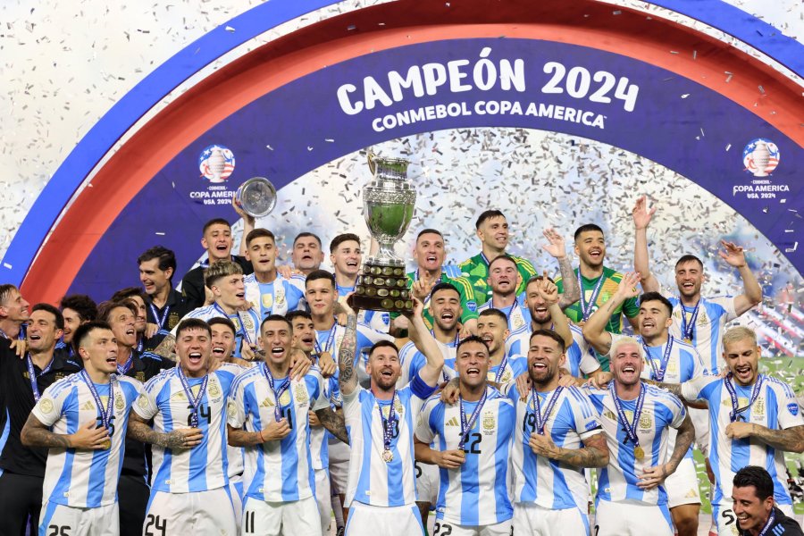 &iexcl;FESTEJO DE CAMPE&Oacute;N! ARGENTINA VENCI&Oacute; EN LA FINAL A COLOMBIA