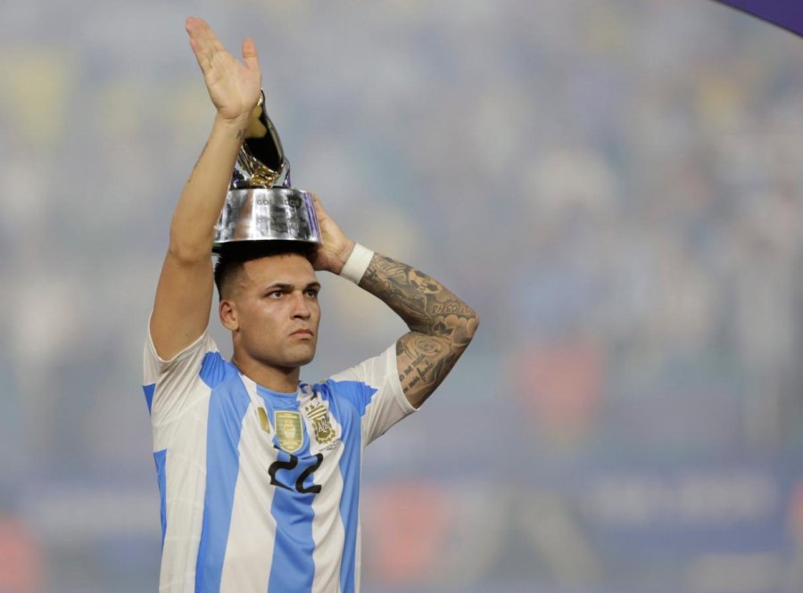 LAUTARO MART&Iacute;NEZ. / M&aacute;ximo&nbsp;goleador del certamen, con 5 tantos