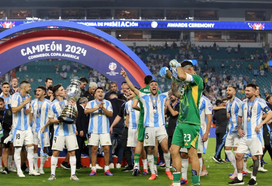 ARGENTINA SE CONSAGR&Oacute; BICAMPE&Oacute;N DE AM&Eacute;RICA
