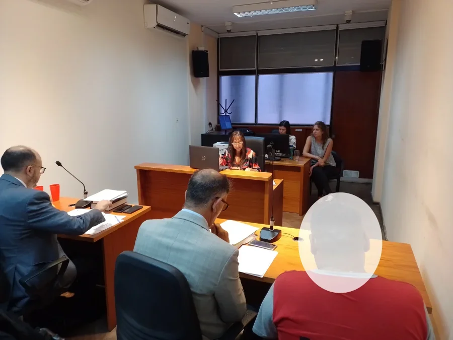 Audiencia realizada el 16 de marzo donde le dictaron prisi&oacute;n preventiva sin plazos al principal imputado Marcelo Daniel C.