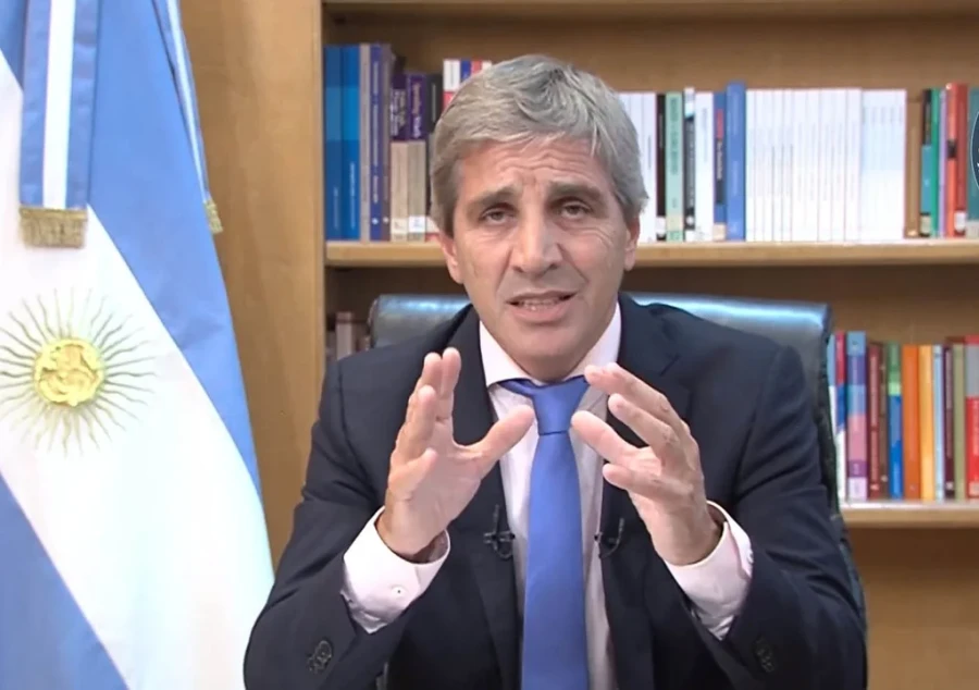 Luis Caputo, ministro de Econom&iacute;a de la Naci&oacute;n.