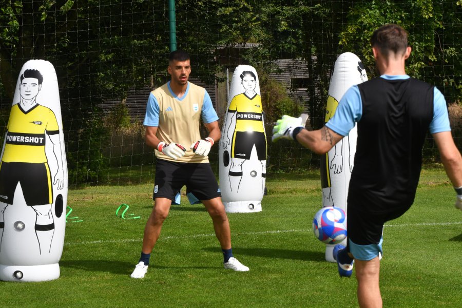 ARQUERO./ Ger&oacute;nimo Rulli, uno de los mayores para la Sub 23.