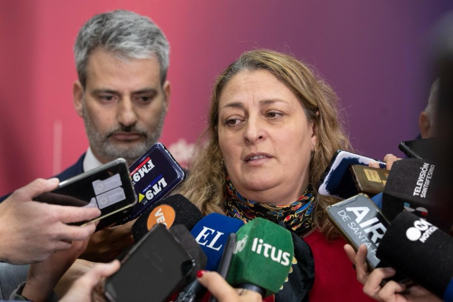 La ministra de Salud de la Provincia, Silvia Ciancio, brind&oacute; una conferencia.