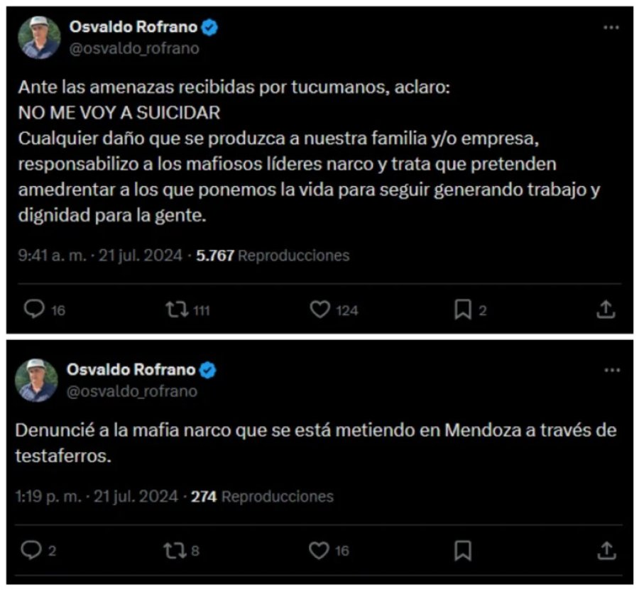 Previo a aparecer muerto, la v&iacute;ctima anticipaba lo que le podr&iacute;a suceder.