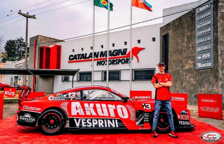 Juan Tom&aacute;s Catal&aacute;n Magni estar&aacute; debutando con un Ford Mustang en San Juan.