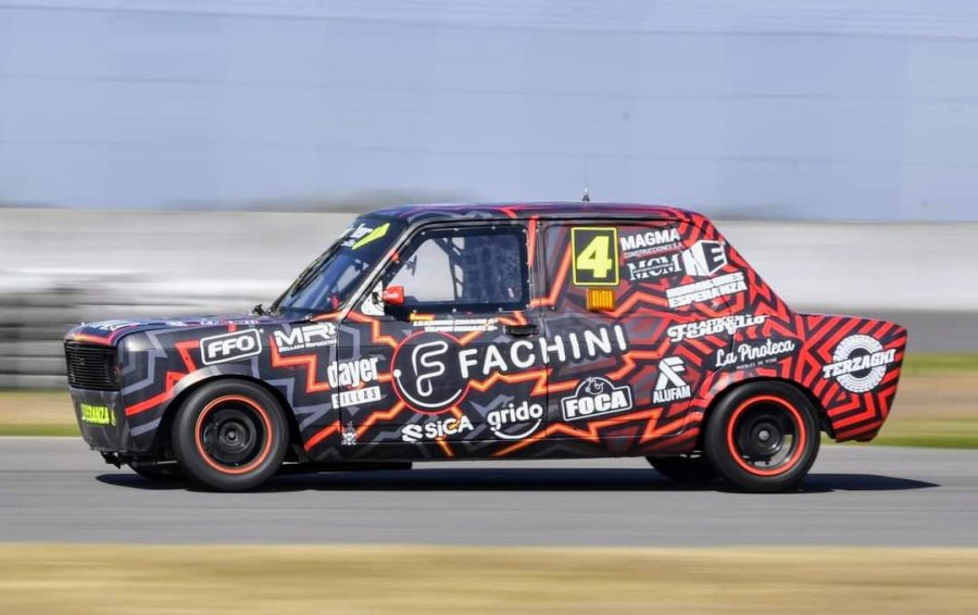 Leandro Chiaro se qued&oacute; con el mejor tiempo entre los pilotos titulares en el Fiat 128 TZ.
