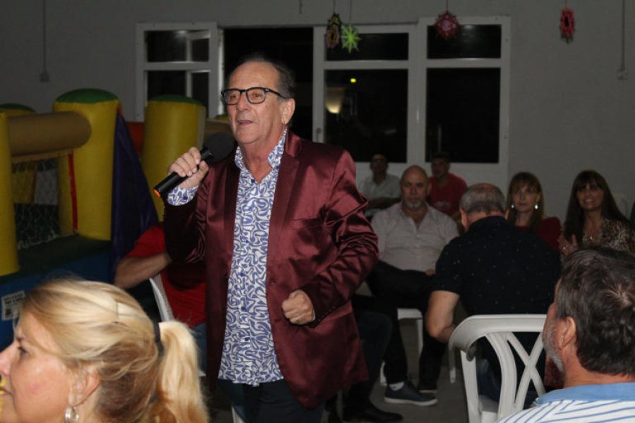 El animador durante una de sus presentaciones.