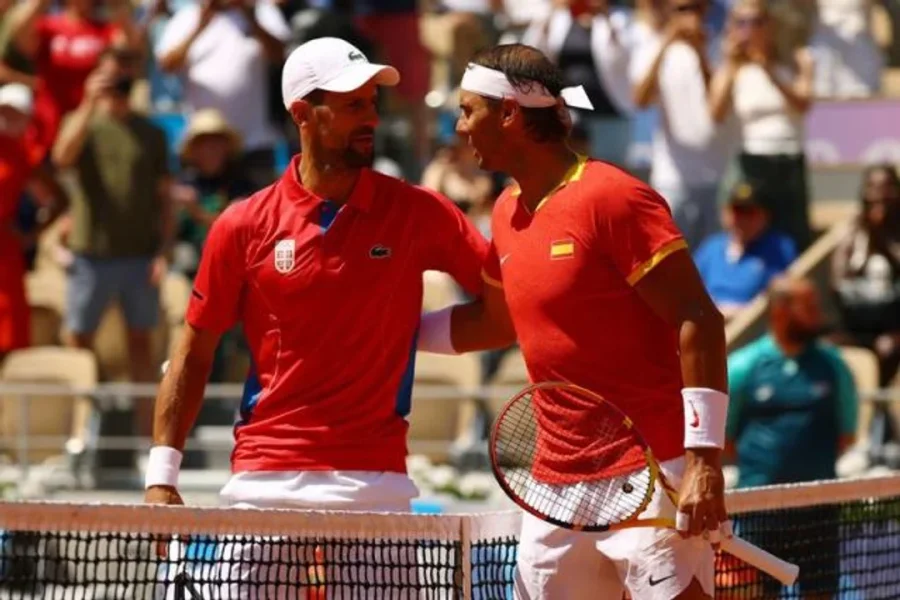 Djokovic elimin&oacute; a Nadal en los Juegos Ol&iacute;mpicos de Par&iacute;s 2024.
