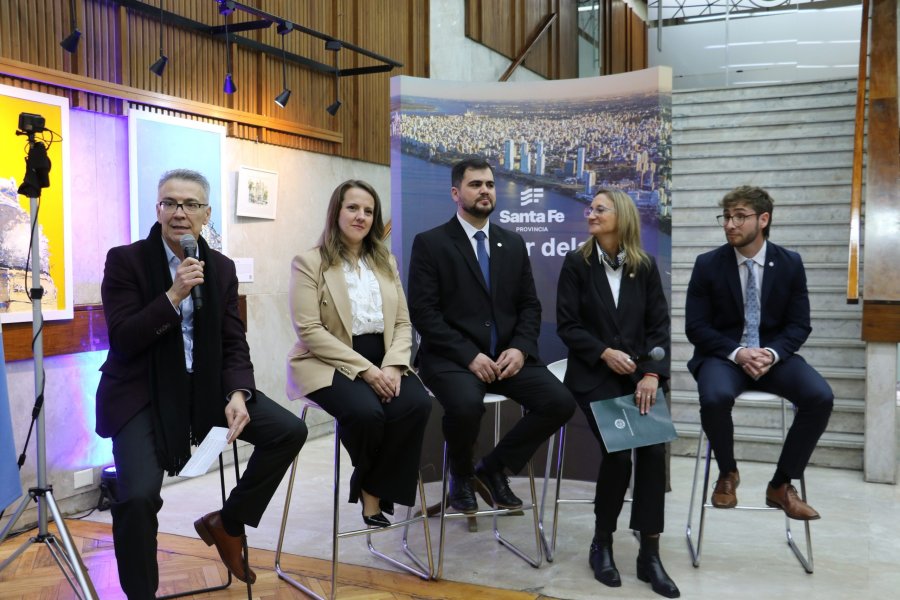 PRESENTACIÓN. Los técnicos de la BCR y la BCSF explicaron la utilidad de la nueva herramienta.