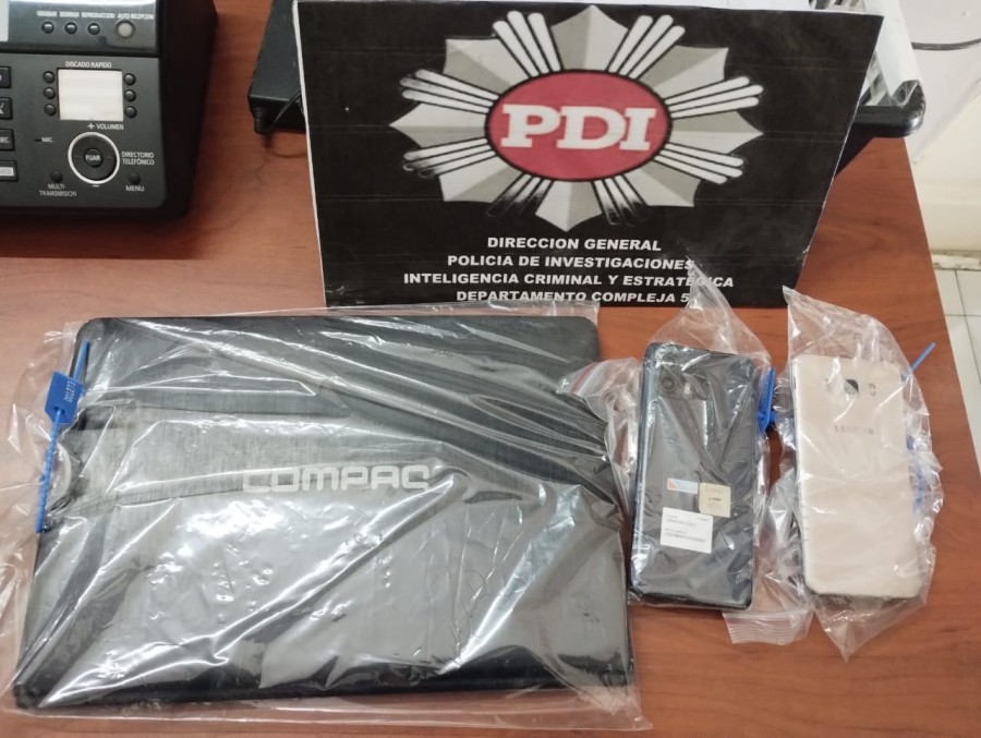 En Suardi, adem&aacute;s del detenido, fue secuestrada una notebook y dos celulares con presunta informaci&oacute;n relacionada al hecho.