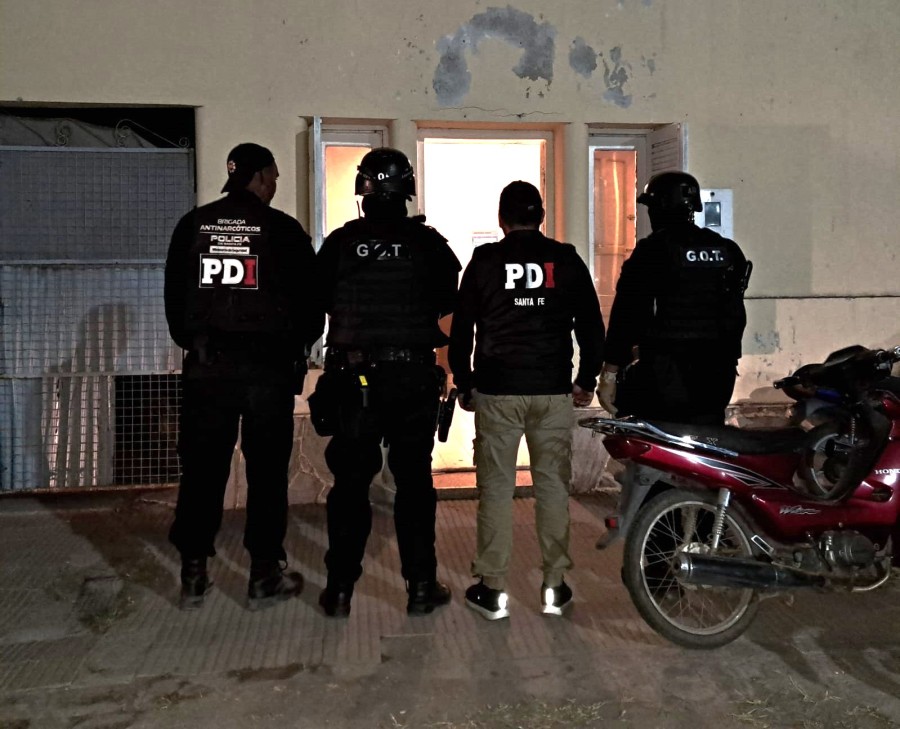Personal de la Divisi&oacute;n Microtr&aacute;fico de Tostado de la PDI encabez&oacute; los allanamientos.